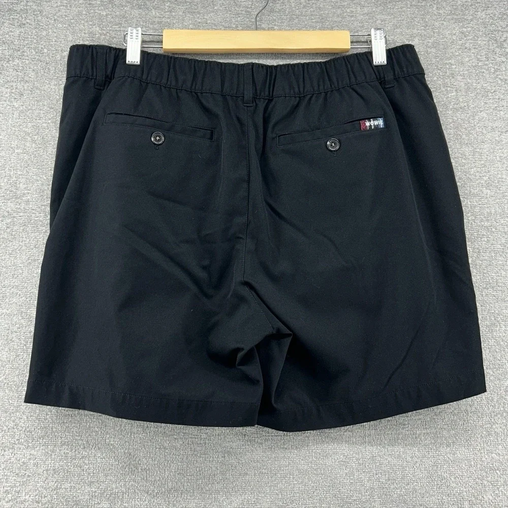 Wowie Daily Shorts Men Size XL Black Casual Elastic Waist